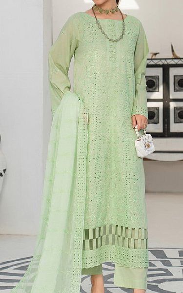 Vs Textile Sea Mist Lawn Suit | Pakistani Lawn Dress in USA- Image 1