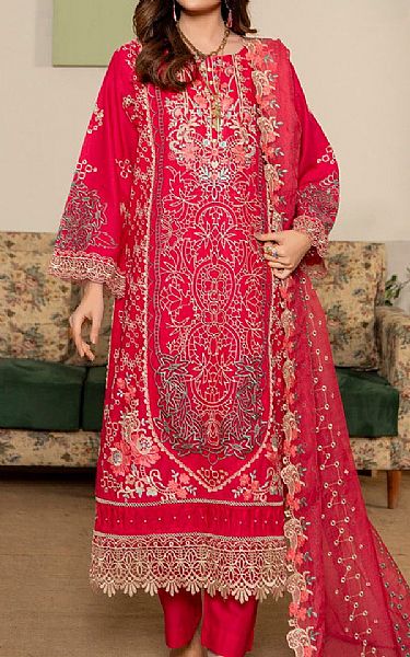 Vs Textile Cardinal Lawn Suit | Pakistani Lawn Dress in USA- Image 1