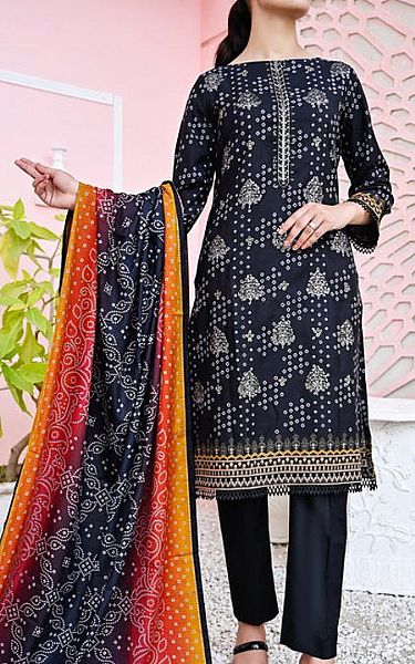 Vs Textile Ebony Clay Dhanak Suit | Pakistani Winter Dresses- Image 1