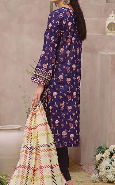 Vs Textile Navy Blue Lawn Suit | Pakistani Lawn Dress in USA- Image 2