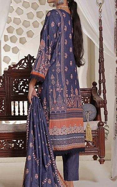 Vs Textile Mulled Wine Karandi Suit | Pakistani Winter Dresses- Image 2