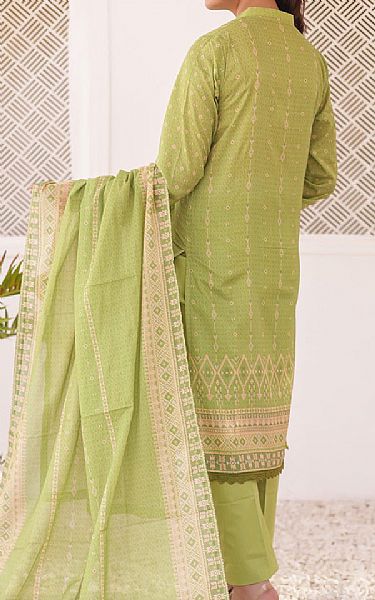 Vs Textile Olive Green Lawn Suit | Pakistani Lawn Dress in USA- Image 2