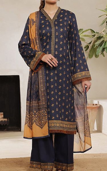 Vs Textile Black Lawn Suit | Pakistani Lawn Dress in USA- Image 1