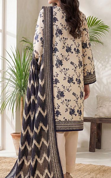 Vs Textile Ivory/Black Lawn Suit | Pakistani Lawn Dress in USA- Image 2
