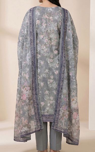 Vs Textile Grey Lawn Suit | Pakistani Lawn Dress in USA- Image 2