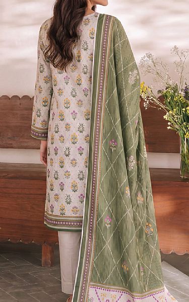 Vs Textile Off White Lawn Suit | Pakistani Lawn Dress in USA- Image 2