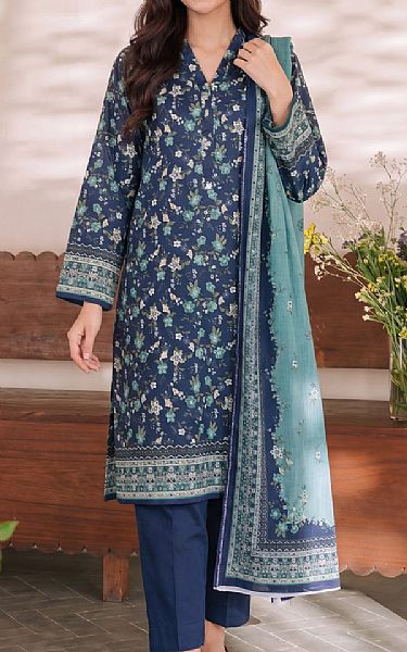 Vs Textile Pickled Bluewood Lawn Suit | Pakistani Lawn Dress in USA- Image 1