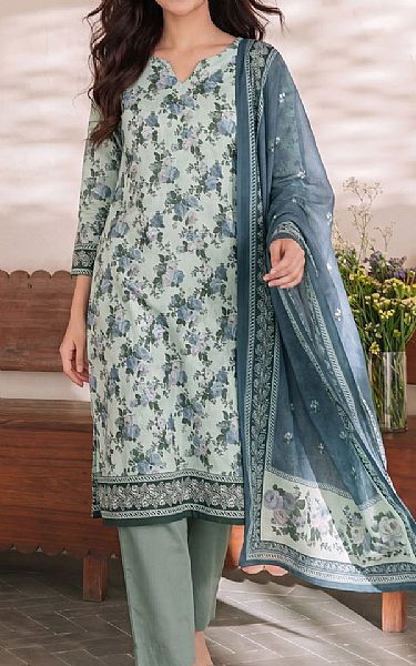 Vs Textile Pastel Grey Lawn Suit | Pakistani Lawn Dress in USA- Image 1