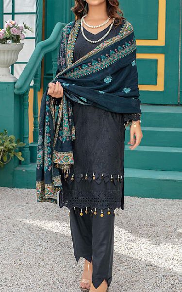 Vs Textile River Bed Linen Suit | Pakistani Winter Dresses- Image 1