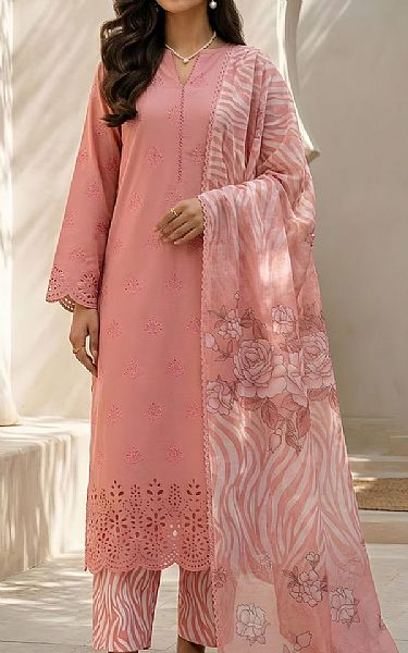 Vs Textile Sea Pink Lawn Suit | Pakistani Lawn Dress in USA- Image 1