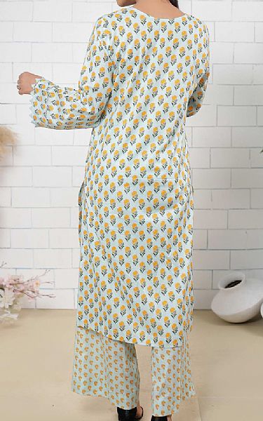 Vs Textile Pale Blue Lawn Suit (2 pcs) | Pakistani Lawn Dress in USA- Image 2