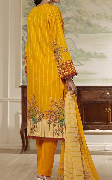 Vs Textile Orange Lawn Suit | Pakistani Lawn Dress in USA- Image 2