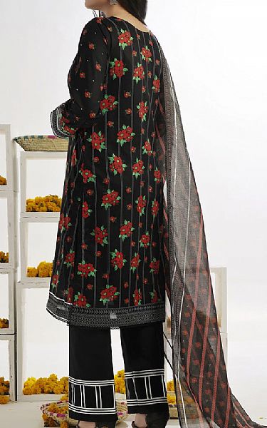 Vs Textile Black Lawn Suit | Pakistani Lawn Suits- Image 2