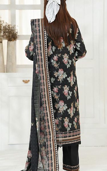 Vs Textile Black Khaddar Suit | Pakistani Winter Dresses in USA- Image 2