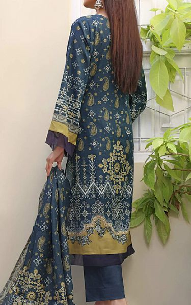 Vs Textile Pickled Bluewood Khaddar Suit | Pakistani Winter Dresses- Image 2