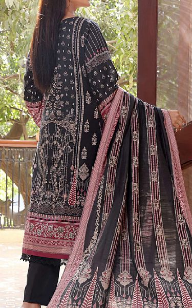 Vs Textile Black Khaddar Suit | Pakistani Winter Dresses- Image 2
