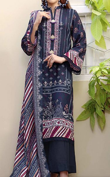 Vs Textile Mirage Khaddar Suit | Pakistani Winter Dresses- Image 1