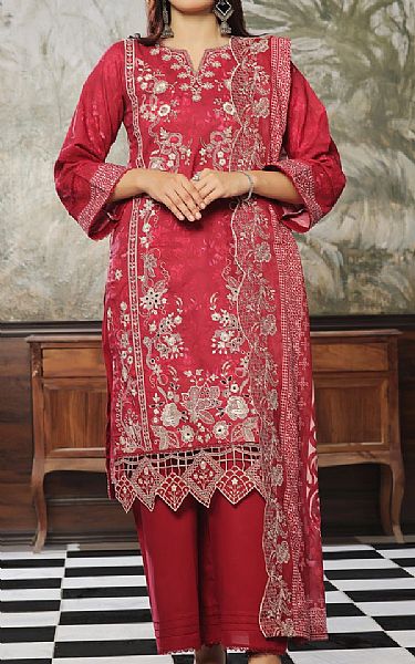Vs Textile Cardinal Lawn Suit | Pakistani Lawn Dress in USA- Image 1