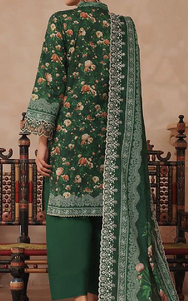 Vs Textile Green Lawn Suit | Pakistani Lawn Dress in USA- Image 2