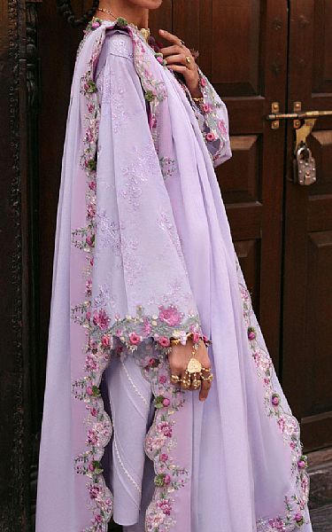 Zaha Lavender Lawn Suit | Pakistani Lawn Dress in USA- Image 2