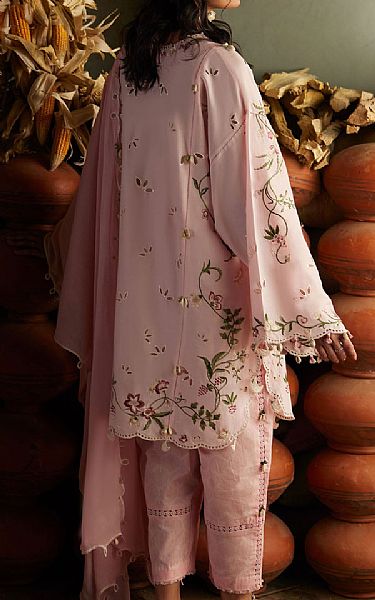 Zaha Pink Lawn Suit | Pakistani Lawn Dress in USA- Image 2