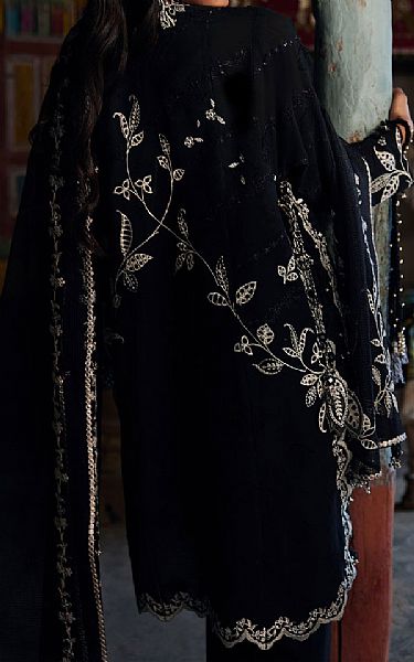 Zaha Black Lawn Suit | Pakistani Lawn Dress in USA- Image 2