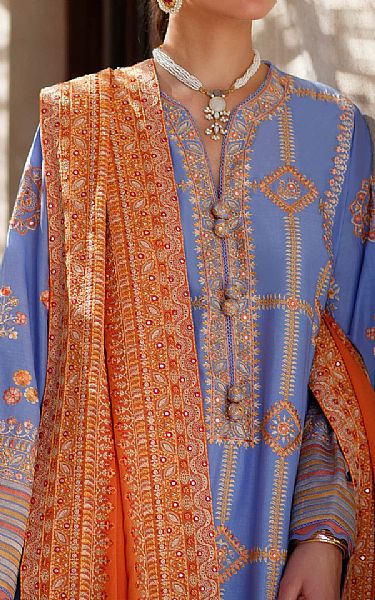 Zaha Lavender Lawn Suit | Pakistani Dresses in USA- Image 2