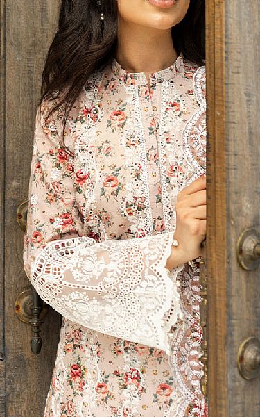 Zainab Chottani Ivory Lawn Suit | Pakistani Lawn Dress in USA- Image 2
