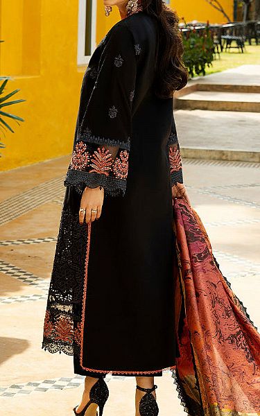 Zainab Chottani Black Lawn Suit | Pakistani Lawn Dress in USA- Image 2