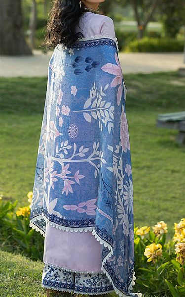 Zainab Chottani Lilac Lawn Suit | Pakistani Lawn Dress in USA- Image 2