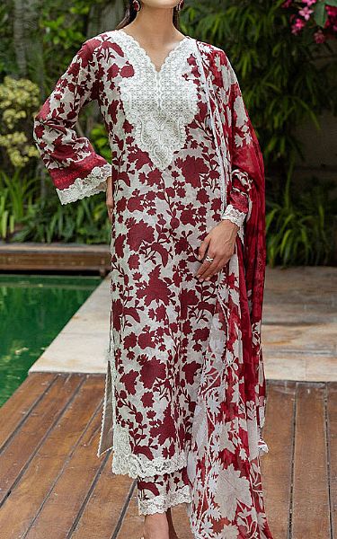 open lace back dress Petite Studio's Lorraine Summer Dress in Red Floral main image 0