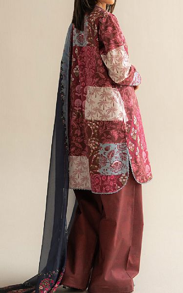 Zara Shahjahan Rose Vale Lawn Suit | Pakistani Lawn Dress in USA- Image 2