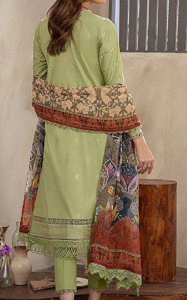 Zarif Pastel Green Lawn Suit | Pakistani Lawn Dress in USA- Image 2