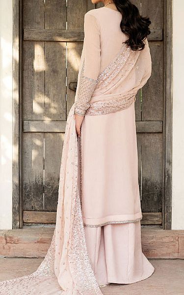 Zarif Dusty Pink Chiffon Suit | Pakistani Embroidered Chiffon Dresses USA- Image 2