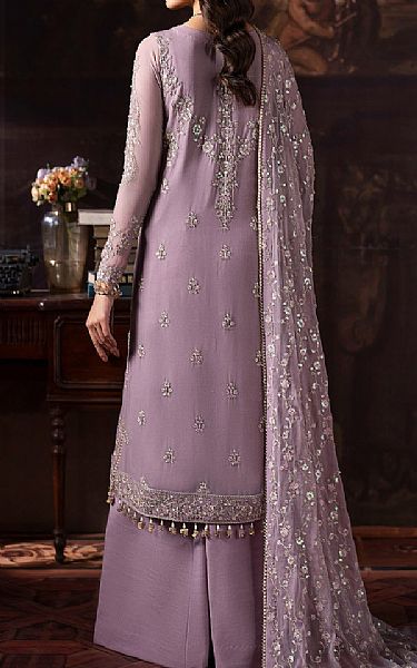 Zarif Lilac Chiffon Suit | Pakistani Embroidered Chiffon Dresses USA- Image 2