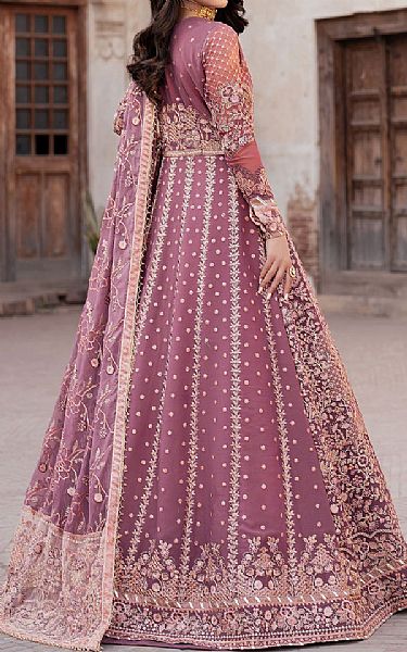 Zarif Tea Pink Chiffon Suit | Pakistani Embroidered Chiffon Dresses USA- Image 2