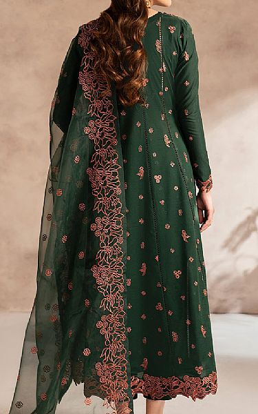 Zarif Green Lawn Suit | Pakistani Lawn Dress in USA- Image 2