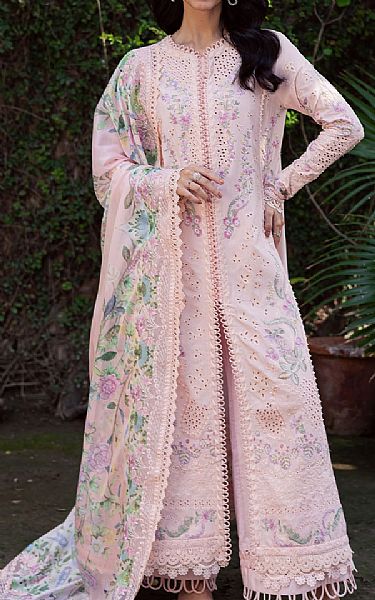 Zarposh Lilac Lawn Suit | Pakistani Lawn Dress in USA- Image 1