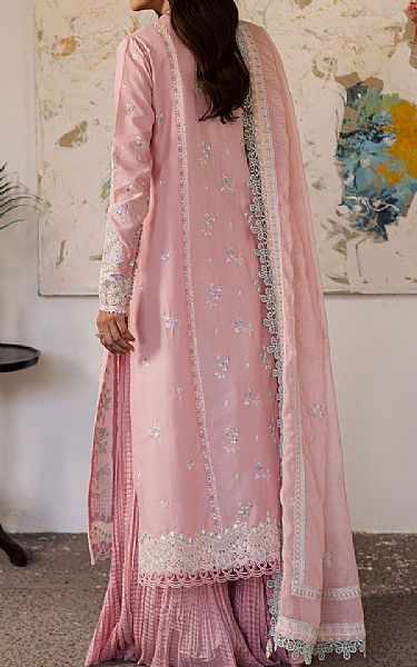 Zarposh Pink Lawn Suit | Pakistani Lawn Dress in USA- Image 2