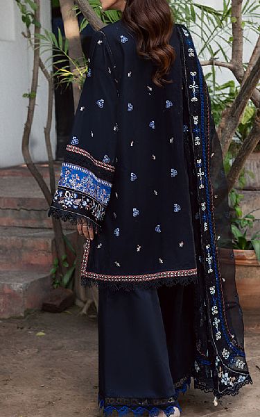 Zarposh Navy Lawn Suit | Pakistani Lawn Dress in USA- Image 2