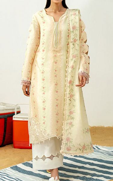 Zarposh Yellow Lawn Suit | Pakistani Lawn Dress in USA- Image 1