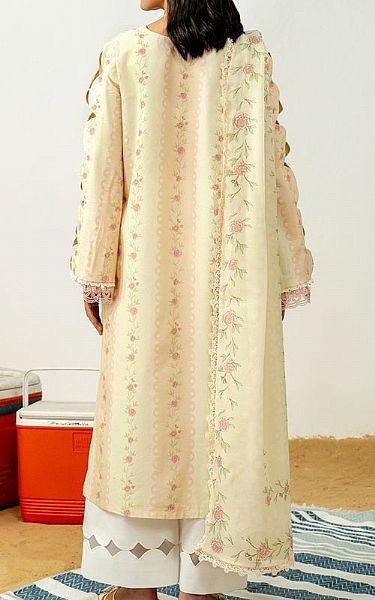 Zarposh Yellow Lawn Suit | Pakistani Lawn Dress in USA- Image 2