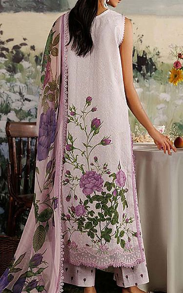 Zarqash Lilac Lawn Suit | Pakistani Lawn Dress in USA- Image 2