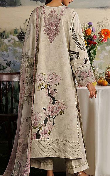 Zarqash Light Grey Lawn Suit | Pakistani Lawn Dress in USA- Image 2