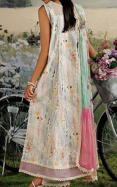 Zarqash Multicolor Lawn Suit | Pakistani Lawn Dress in USA- Image 2