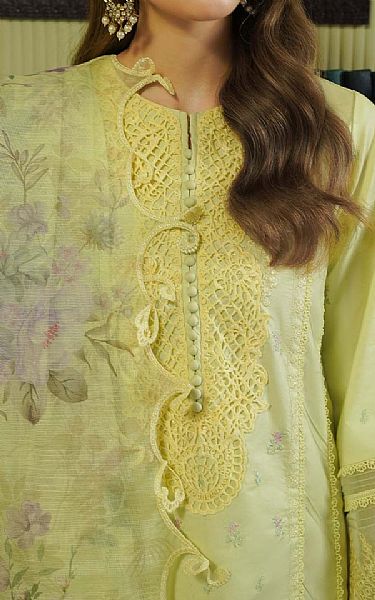 Zarqash Light Green Lawn Suit | Pakistani Lawn Dress in USA- Image 2