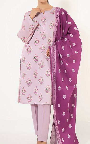 Zeen Lilac Lawn Suit | Pakistani Lawn Dress in USA- Image 1
