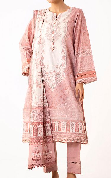 Zeen Tea Pink Lawn Suit | Pakistani Lawn Dress in USA- Image 1