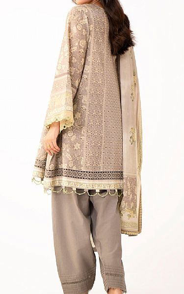 Zeen Grey Lawn Suit | Pakistani Lawn Dress in USA- Image 2