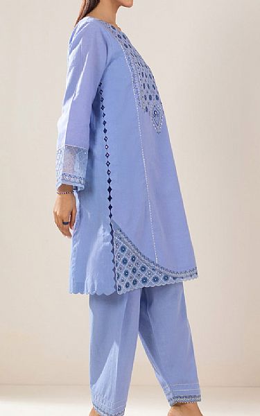 Zeen Blue Bell Lawn Suit (2 pcs) | Pakistani Lawn Suits- Image 2